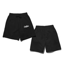 Load image into Gallery viewer, Rollin “ Clear Chenille Patch ” Heavy Fleece Shorts (Black)