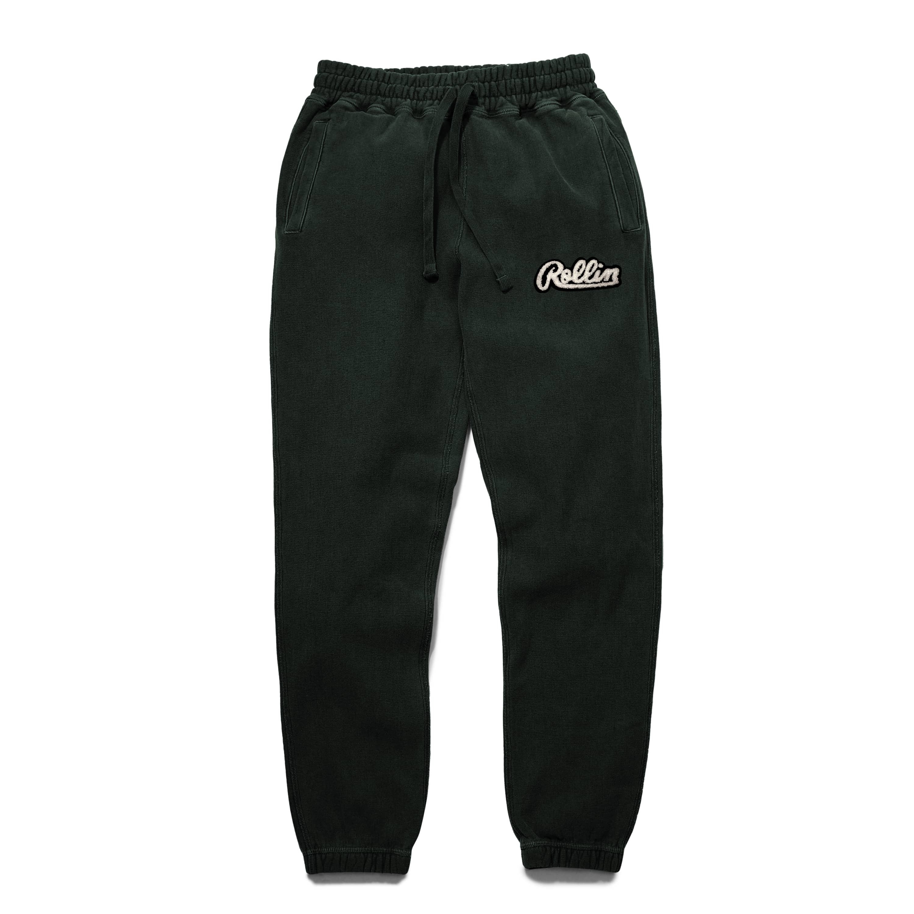 Rollin "Clear Speckle Chenille Patch” Pant (Forest Green)