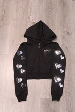 Load image into Gallery viewer, Rollin” Chrome Lady Hoodie
