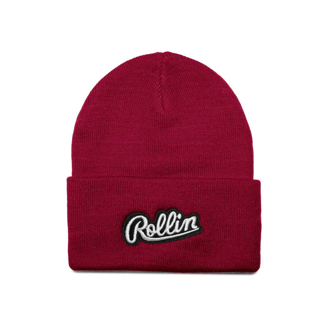 Burgundy “OG Rollin” Beanie