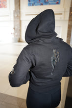 Load image into Gallery viewer, Rollin” Chrome Lady Hoodie

