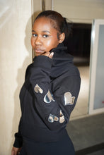 Load image into Gallery viewer, Rollin” Chrome Lady Hoodie
