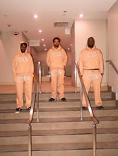 Load image into Gallery viewer, Rollin”  Champagne Tracksuit (Beige)
