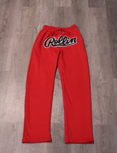 Load image into Gallery viewer, Rollin” Red Thunder Tracksuit (Red)

