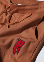 Rollin” Pyramid” Loose Fleece Pant
(Light Brown)