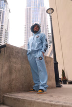Load image into Gallery viewer, Rollin” Panther Blue Ice Tracksuit (BabyBlue)
