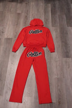 Load image into Gallery viewer, Rollin” Red Thunder Tracksuit (Red)
