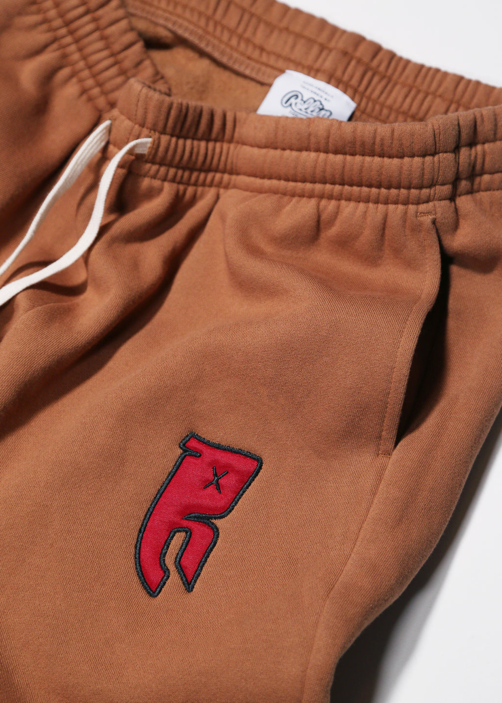 Rollin” Pyramid” Loose Fleece Pant
(Light Brown)
