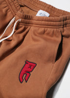 Rollin” Pyramid” Loose Fleece Pant
(Light Brown)