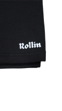 Load image into Gallery viewer, Rollin” Black 3M Shorts
