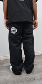 Rollin Pyramid Oversized Jeans (Black)