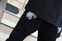 Load image into Gallery viewer, Rollin Panther Paw Flared Jeans (Black)

