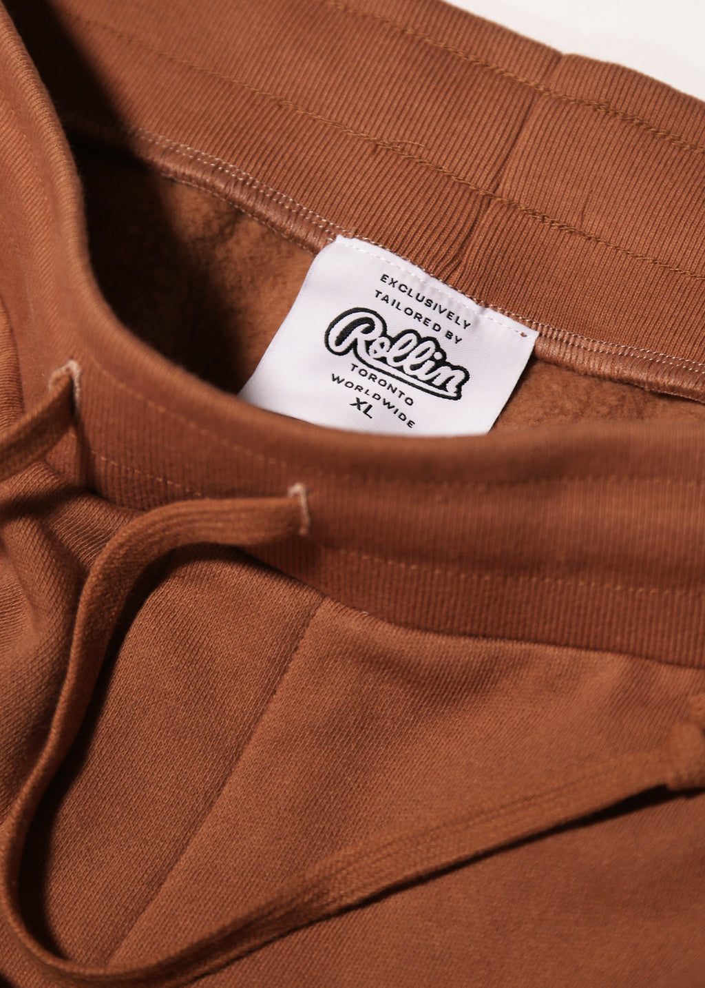 Rollin” Pyramid” Loose Fleece Pant
(Light Brown)