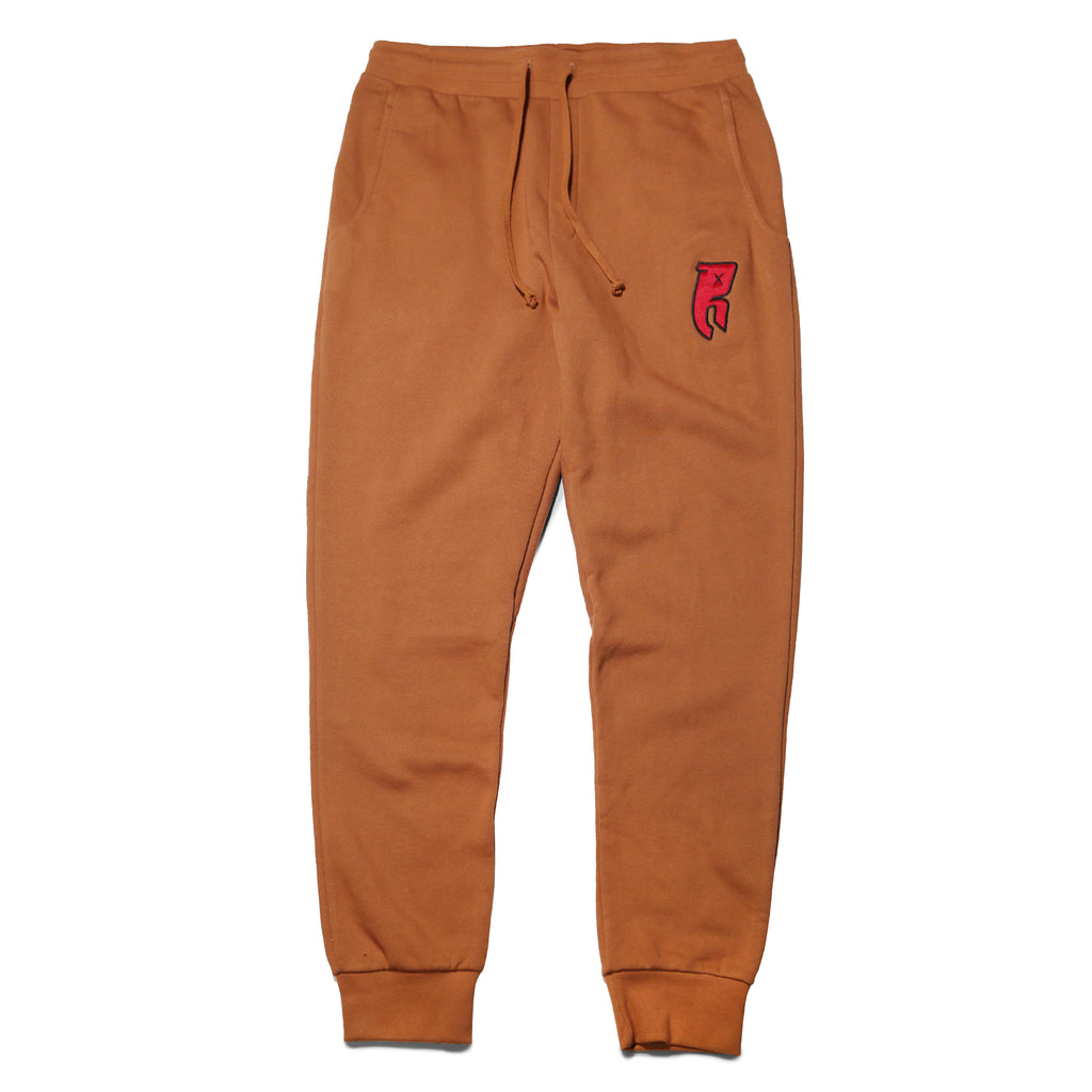 Rollin” Pyramid” Loose Fleece Pant
(Light Brown)