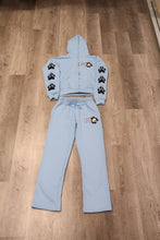 Load image into Gallery viewer, Rollin” Panther Blue Ice Tracksuit (BabyBlue)
