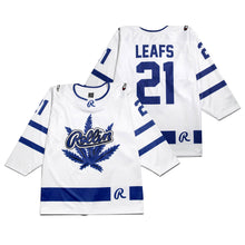 Load image into Gallery viewer, Rollin&quot; Leafs Hockey Jersey “White”
