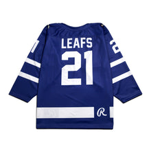 Load image into Gallery viewer, Rollin &quot; Leafs Hockey Jersey “Blue”
