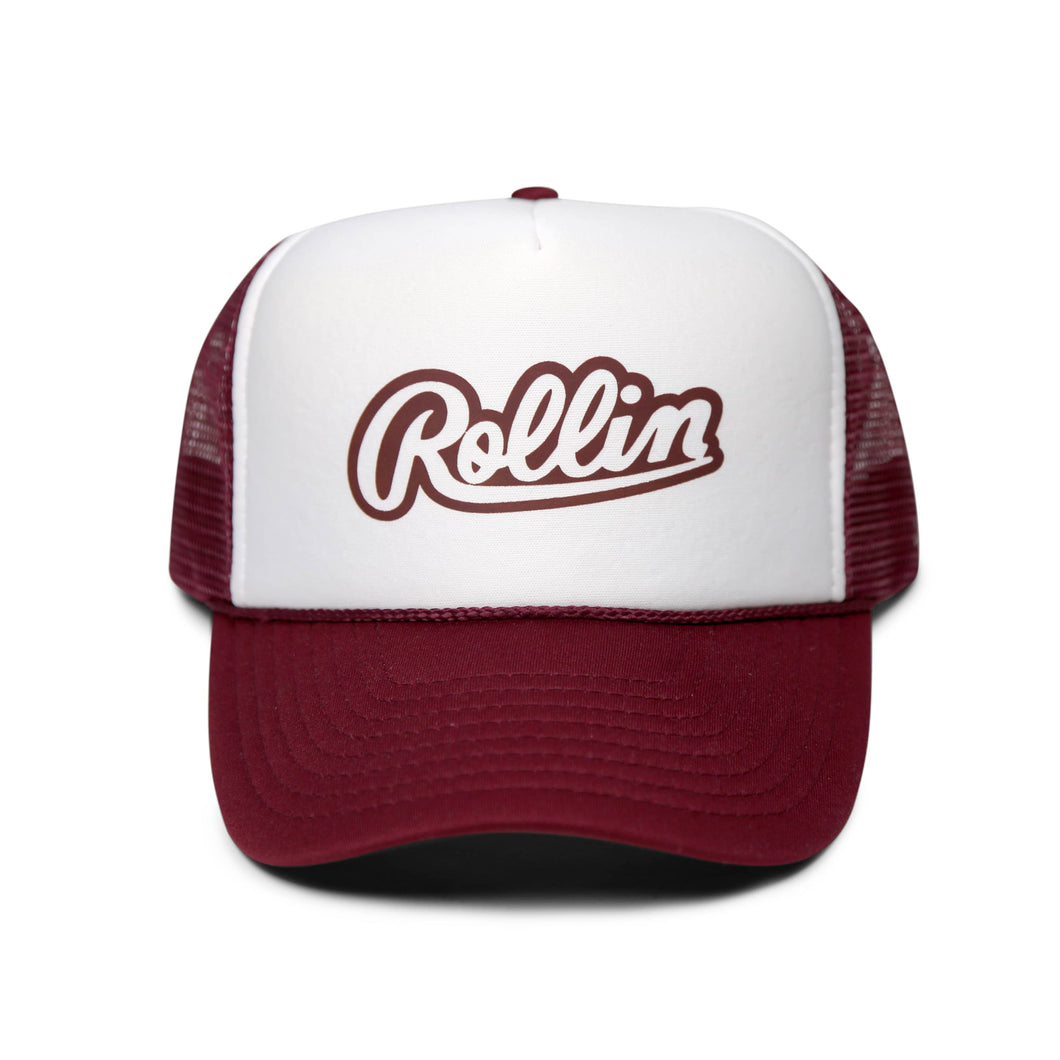 Rollin” Tucker Hat “Burgundy”