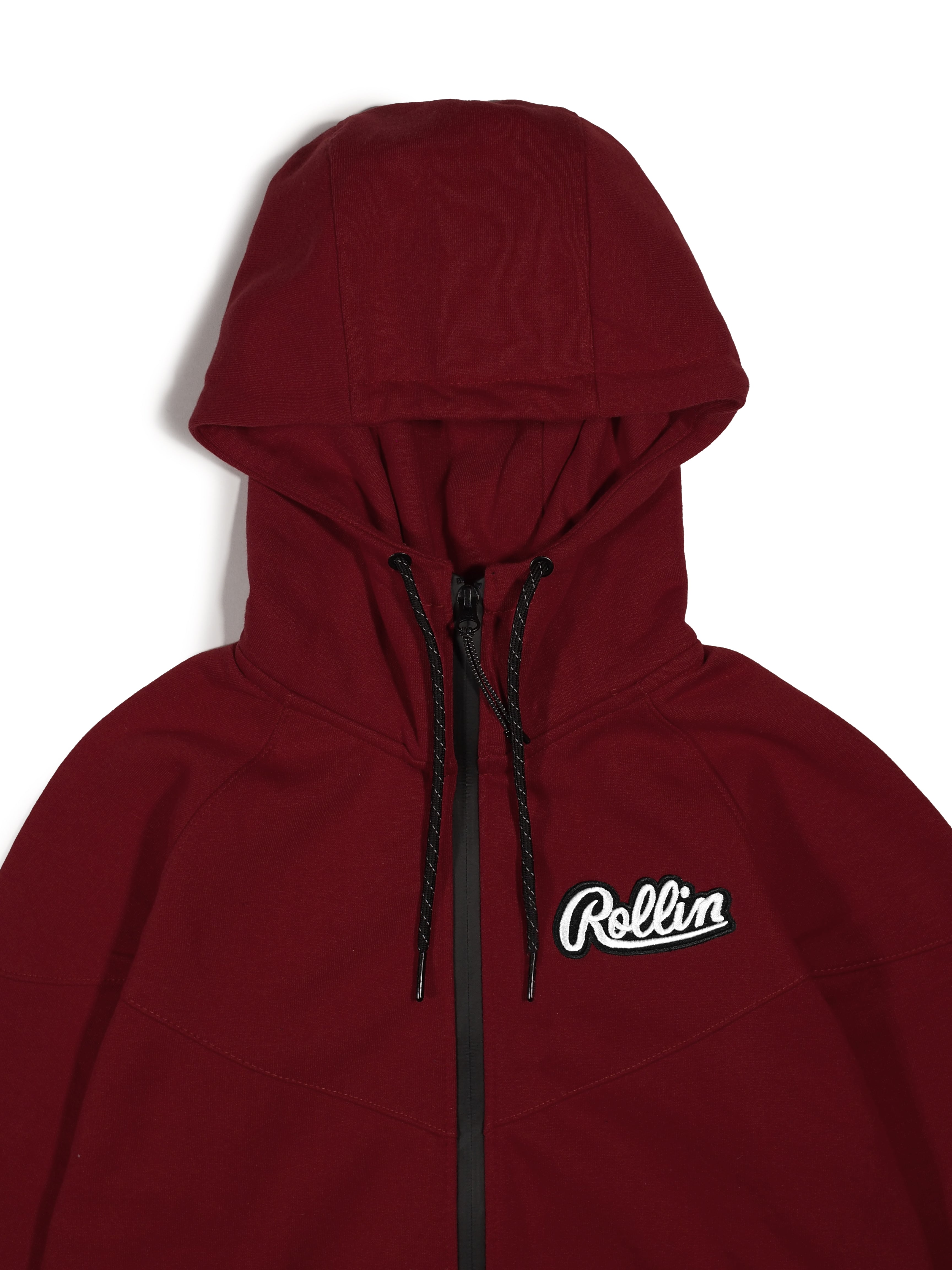 Rollin "Script" Tech Tracksuit (Burgundy)