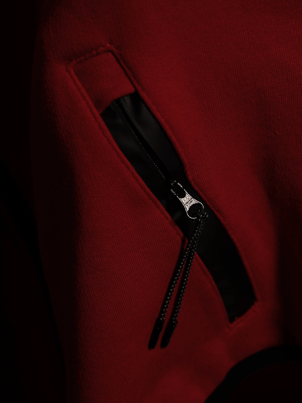 Rollin "Script" Tech Tracksuit (Burgundy)