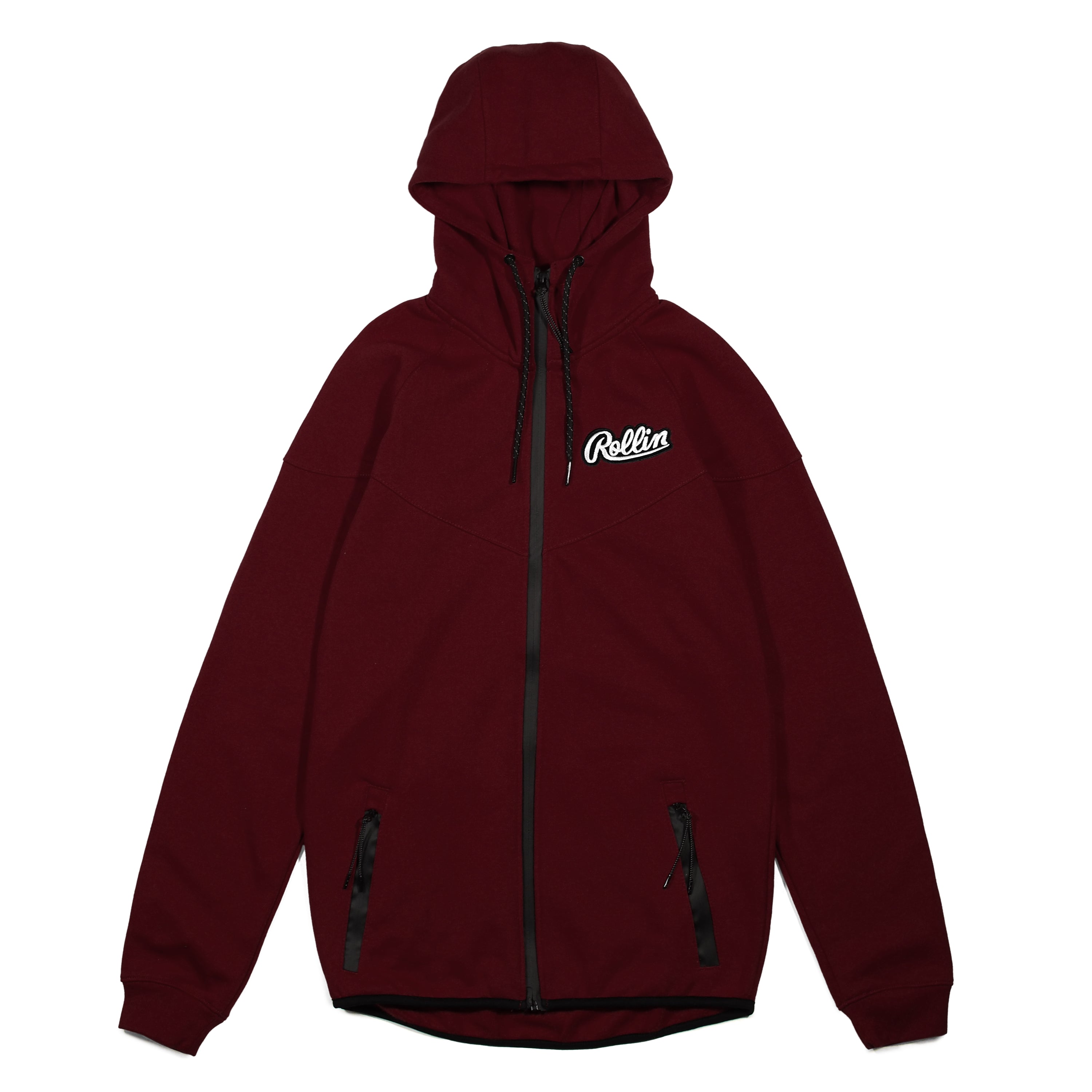 Rollin "Script" Tech Tracksuit (Burgundy)