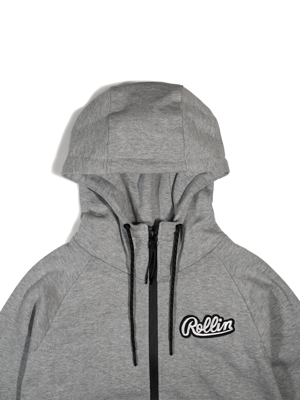 Rollin "Script" Tech Hoodie (Heather Grey)