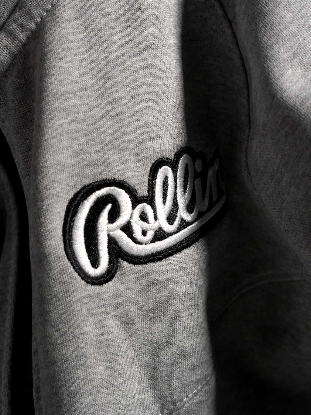Rollin "Script" Tech Hoodie (Heather Grey)