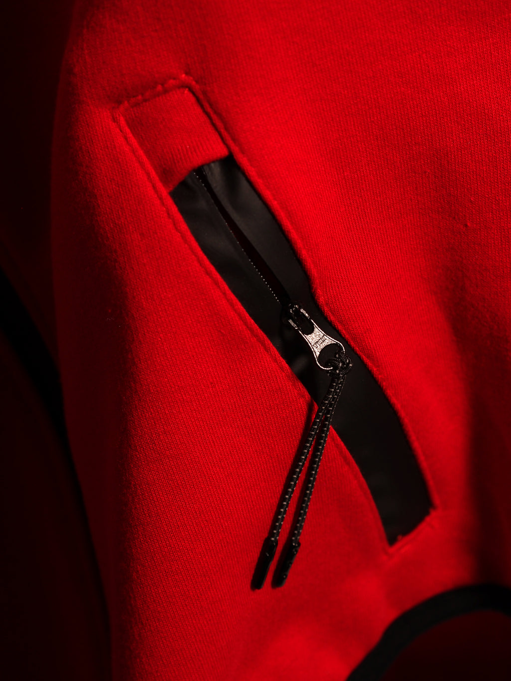 Rollin "Script" Tech Hoodie (Red)