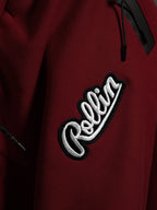 Rollin "Script" Tech Tracksuit (Burgundy)