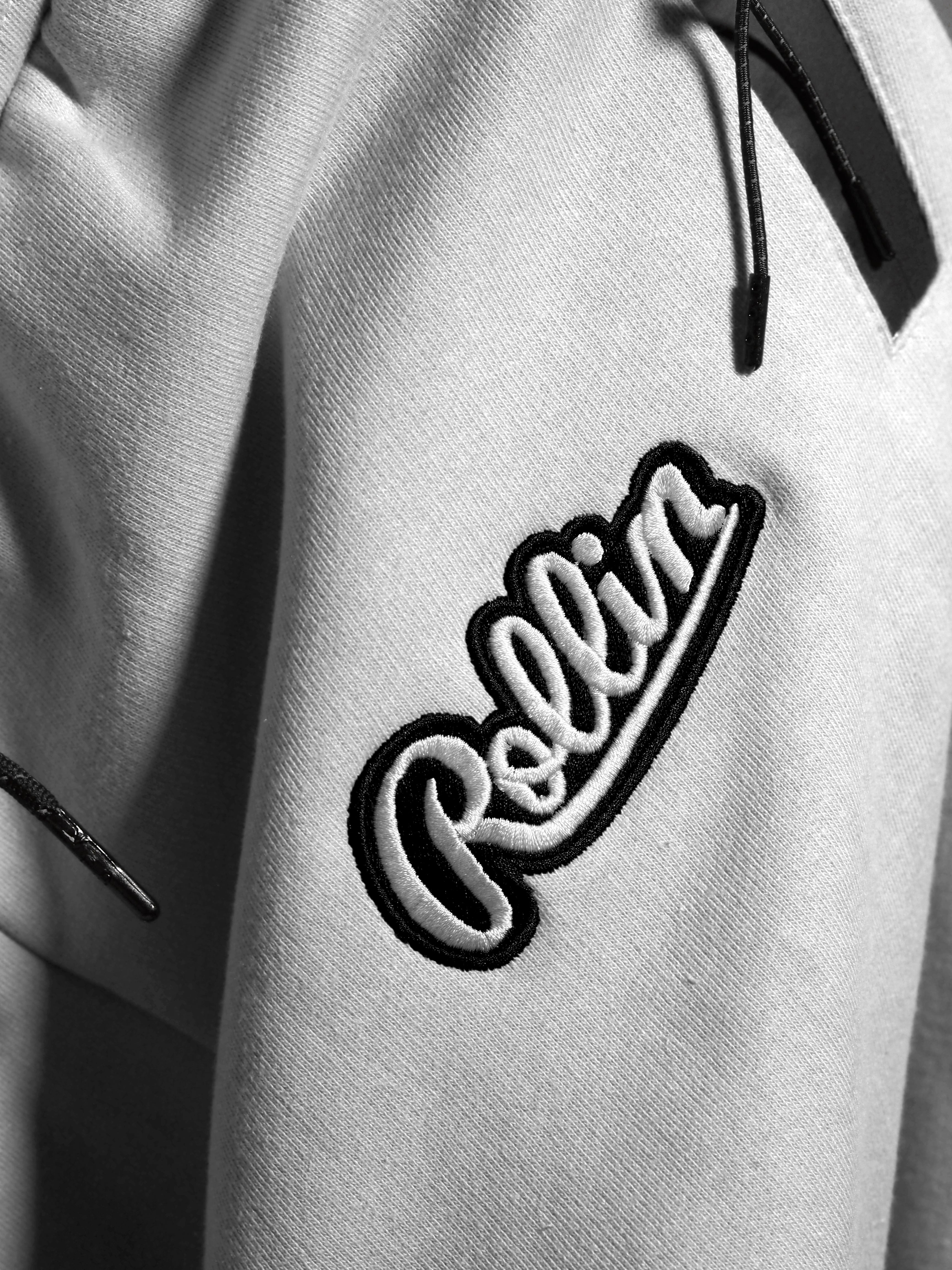 Rollin "Script" Tech Tracksuit (White)