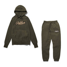 Load image into Gallery viewer, Rollin &quot;Speckle Chenille Patch” Tracksuit (Olive Sand)
