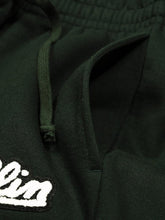 Load image into Gallery viewer, Rollin “ Clear Chenille Patch ” Heavy Fleece Shorts (Forest Green)
