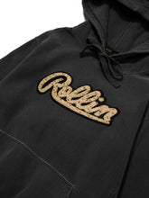 Load image into Gallery viewer, Rollin &quot;Speckle Chenille Patch” Tracksuit (Black Sand)
