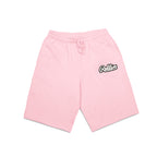 Rollin “ Clear Chenille Patch ” Heavy Fleece Shorts (Summer Pink)