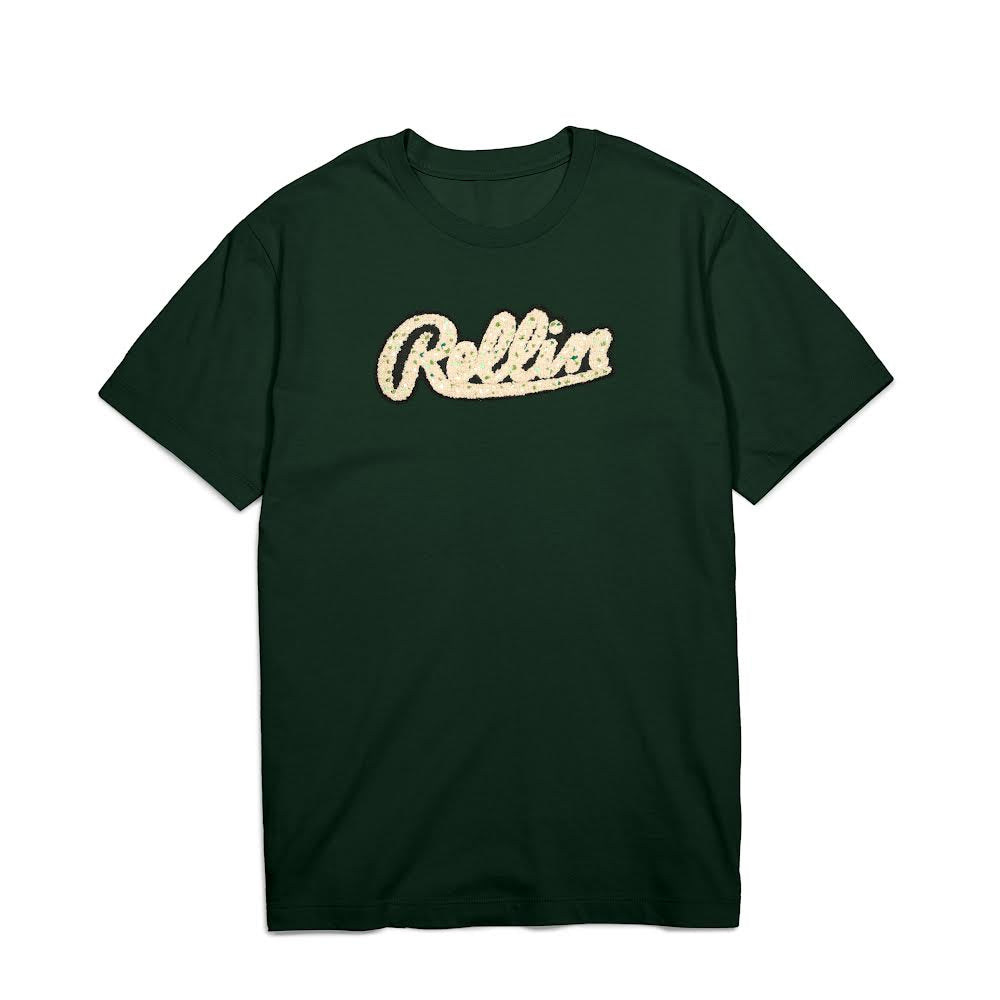 Rollin “ Speckle Chenille Patch ” Shirt (Forest Green)