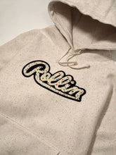 Load image into Gallery viewer, Rollin &quot;Birthday Cake Speckle Chenille Patch” Hoodie (Ivory Birthday Cake)
