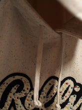 Load image into Gallery viewer, Rollin &quot;Birthday Cake Speckle Chenille Patch” Hoodie (Ivory Birthday Cake)
