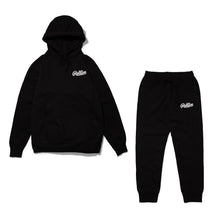 Load image into Gallery viewer, Rollin “ Clear Chenille Patch ” Heavy Fleece Tracksuit  (Black)
